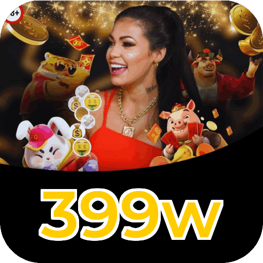 Interface do aplicativo 399w mostrando jogos disponíveis no iOS e Android